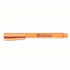 Caneta Marca Texto Faber Castell Grifpen Tons Pastéis Laranja Mt/latpzf