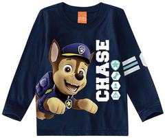 Camiseta Manga Longa Chase Patrulha Canina - Malwee