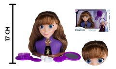 Anna Boneca Infantil Frozen Ii Styling Heads Disney - comprar online