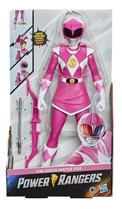 Boneco Power Rangers Pink Ranger Morphin hero E8971 - Hasbro