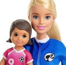 Playset e Boneca Barbie - Treinadora de Futebol - Barbie Tecnica - Loira - Mattel MATTEL na internet