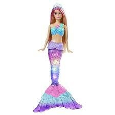 Barbie Sereia Brilha Na Água Dreamtopia