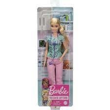 Boneca Barbie Profissoes Enfermeira DVF50/GTW39