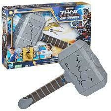 Martelo Eletrônico Mighty Fx Mjolnir Thor Love And Thunder F3359 - Hasbro