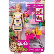 Barbie Passeio Carrinho De Cachorrinhos GHV92