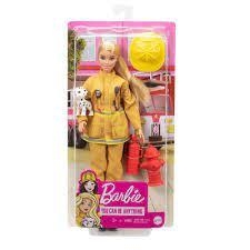 Boneca Barbie Profissões Bombeira Gyj98/gtn83 - Mattel - comprar online