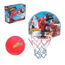 Cesta De Basquete Infantil Com Bola Homem Aranha Spiderman