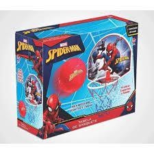 Cesta De Basquete Infantil Com Bola Homem Aranha Spiderman - comprar online