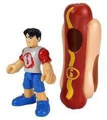 Boneco Imaginext Miniatura Homem do Hot Dog- GBF43 Mattel na internet