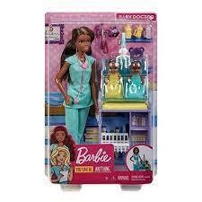 Boneca Barbie Pediatra Negra