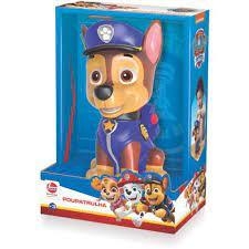 Patrulha Canina Boneco Chase De Vinil - Líder Brinquedos