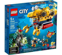 LEGO City - Submarino de Exploração do Oceano - 60264