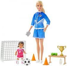 Playset e Boneca Barbie - Treinadora de Futebol - Barbie Tecnica - Loira - Mattel MATTEL - comprar online