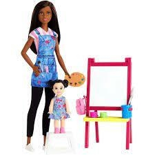 Barbie Professora de Artes Negra