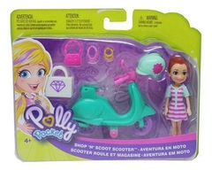 Polly Pocket Aventuras Sobre Rodas Lila e Moto Mattel na internet