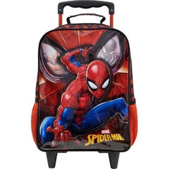 Mochila com Rodinhas 16" Spider-Man R2 9470 - Xeryus