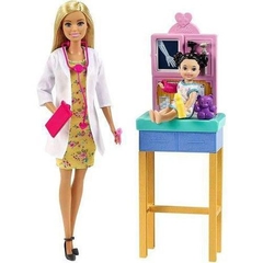 Boneca Barbie Profissões Pediatra Mattel