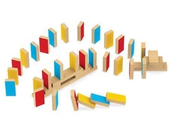 Jogo Efeito Domino Blocos Coloridos 40 Peças - Junges - comprar online