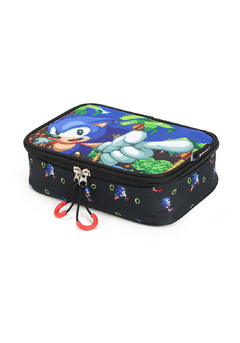 Estojo Box Sonic - Luxcel - DecorToys Presentes & Brinquedos