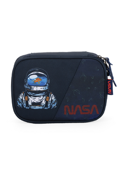 Estojo Box Nasa Astronauta Azul - Luxcel