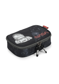 Estojo Box Nasa Astronauta Preto - Luxcel - DecorToys Presentes & Brinquedos