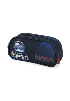 Estojo Duplo Nasa Astronauta Azul - Luxcel na internet