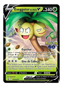 Box Pokémon GO Exeggutor de Alola V 38 Cartas - Copag - DecorToys Presentes & Brinquedos