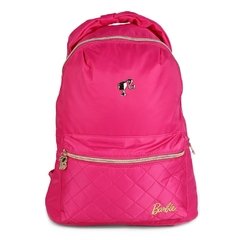 Mochila Escolar Grande Barbie Rosa - Luxcel