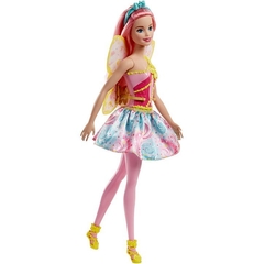 Boneca Barbie Fada Dreamtopia Cabelo Rosa - comprar online