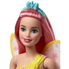 Boneca Barbie Fada Dreamtopia Cabelo Rosa na internet