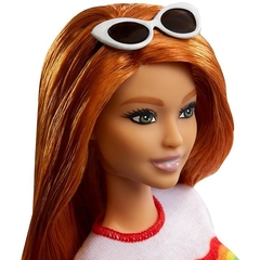 Boneca Barbie Fashionistas #122 FXL55 - Mattel - DecorToys Presentes & Brinquedos