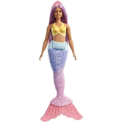 Boneca Barbie Sereia Dreamtopia Arco-Íris FXT09 - Mattel