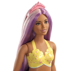 Boneca Barbie Sereia Dreamtopia Arco-Íris FXT09 - Mattel - DecorToys Presentes & Brinquedos