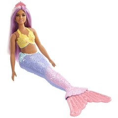 Boneca Barbie Sereia Dreamtopia Arco-Íris FXT09 - Mattel - loja online