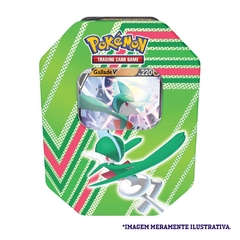 Lata Pokémon Potencial Oculto Gallade V 25 Cartas - Copag