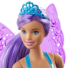 Boneca Barbie Fada Dreamtopia Cabelo Roxo GJK00 - Mattel - comprar online