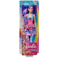 Boneca Barbie Fada Dreamtopia Cabelo Roxo GJK00 - Mattel - loja online