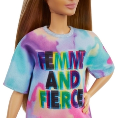 Boneca Barbie Fashionistas #159 GRB51 - Mattel - DecorToys Presentes & Brinquedos