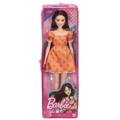 Imagem do Boneca Barbie Fashionistas Vestido laranja