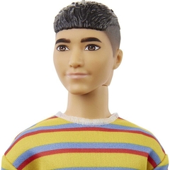 Barbie Fashionista Ken Camiseta Listrada - comprar online