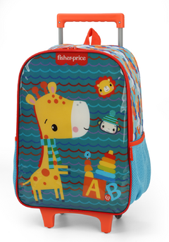 Mochila com Rodinhas Amiguinhos da Floresta Fisher-Price - Luxcel na internet