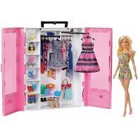 Boneca Barbie com Closet de Luxo - Mattel