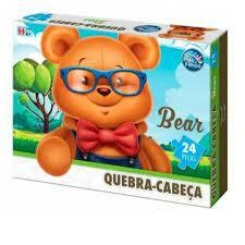 Quebra Cabeça Bear 24 Peças - Pais e Filhos