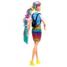 Barbie Cabelo Colorido E Raspado Muda De Cor - DecorToys Presentes & Brinquedos