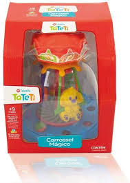Brinquedo Educativo Carrossel Mágico - Ta Te Ti - DecorToys Presentes & Brinquedos