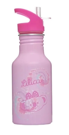 Garrafa Alumínio Escolar Passeio Tie Dye 500ml Lilica - Pacific