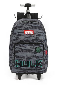 Mochila com Rodinhas Hulk Avengers - Luxcel