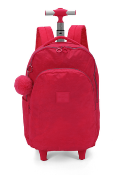 Mochila com Rodinhas Crinkle Pink Up4You - Luxcel - comprar online