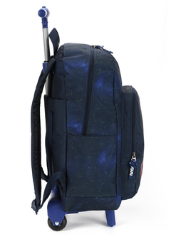 Mochila com Rodinhas Nasa Astronauta Azul - Luxcel - loja online