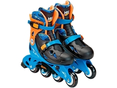 Patins Infantil Hot Wheels Ajustável Tamanho 33 Ao 36